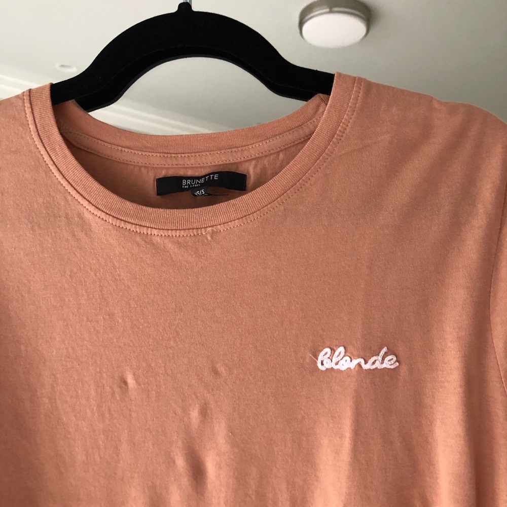 Brunette The Label “Blonde” Comfy Tee